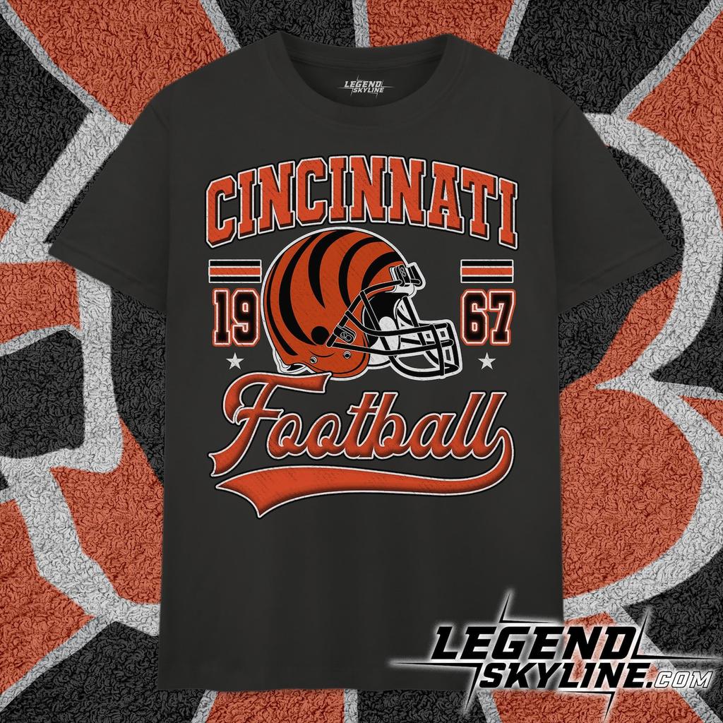 Cincinnati Football Vintage Unisex Retro Style Shirt and kids tshirt, Gift for Cincinnati Fans