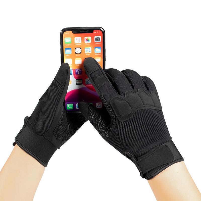 New Outdoor Male Finger Tactical Gloves Sports Cycling and Fitness Military Fans Perform Field Security Touch Screen Full Finger Gloves