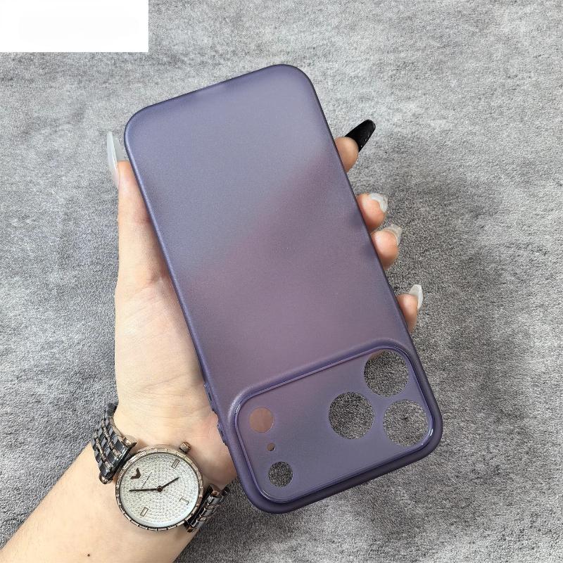 Ультратонкий матовый чехол для телефона 0,3 мм для iPhone 17 Pro Max 17 Air Полупрозрачная матовая мягкая PP-накладка для iPhone 17Pro