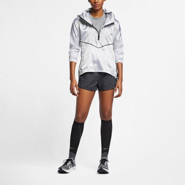 Nike Куртка с капюшоном и светоотражающими панелями, женская, белая AT1129-095