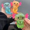 Разноцветные Саламандры Мальтозные Игрушки-Антистресс Мягкие Наполненные Мальтозным Сахаром Растягивающиеся Аксолотли Веселые Сжималки Дни Рождения Подарочки для Вечеринок