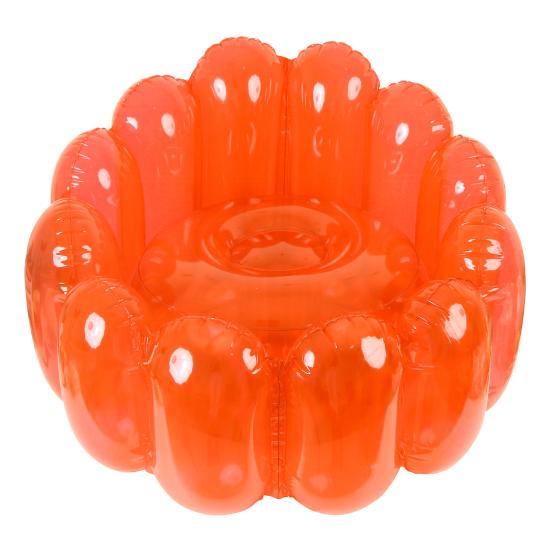 Надувной диван-кресло прозрачный герметичный ПВХ емкостью 250 фунтов портативный для использования в помещении гостиной