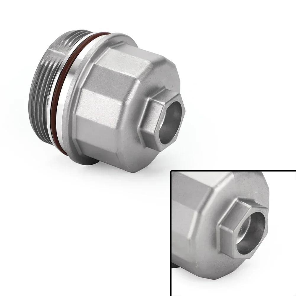 Oil Filter Housing Cover Cap 1pc 79J106 Equippments For Mini Cooper 1.6L 2002-2008 04693352AA 79J106 55231649 15358 Parts Useful