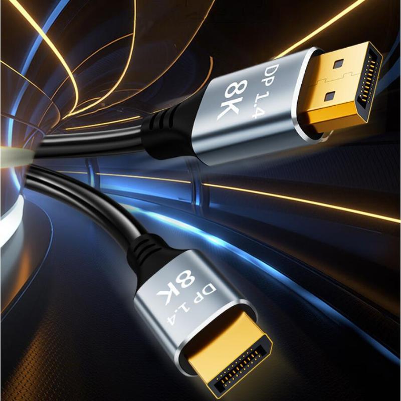 1 шт. 1/1,5/2/3/5 метров 4K 240 Гц 32,4 Гбит/с Displayport 1.4 8K 60 Гц Кабель Dp для ПК Монитора Игровых Аксессуаров