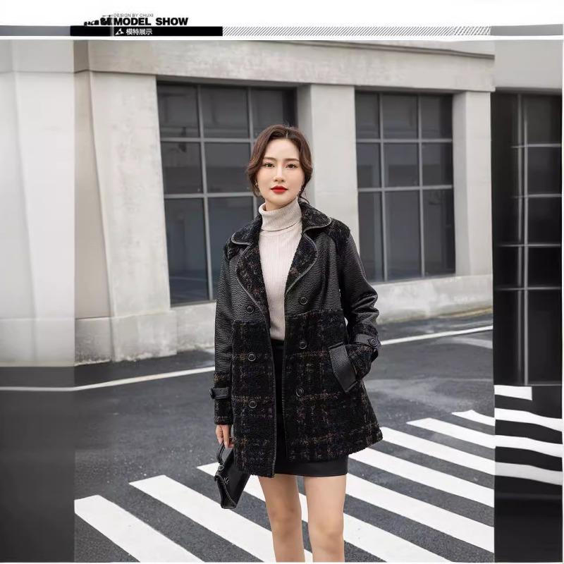 Женская кожаная куртка весна-осень, новая корейская куртка из искусственной кожи, свободная короткая мотоциклетная кожаная куртка