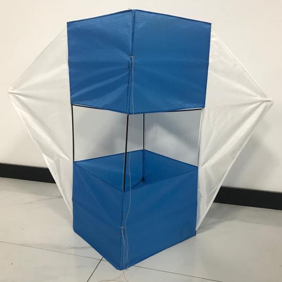 Дети Взрослые 3D Воздушный змей Легко управлять Сверхпрочный Открытый Пляж Парк Газон Для начинающих Семья Малыши Мальчики Девочки Красочные сетки Летающий воздушный змей игрушка