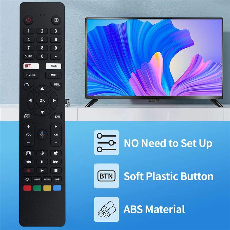 A12E-Remote Control Replacement For VEON Smart 4K UHD LED HDTV Android TV RC-NZ No Voice Functionality Included