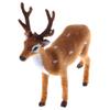 15/20/25cm Reindeer Deer Shape Party Scene Layout Fake Elk Plush Simulation Decoration For Home Shopping Mall Doll Ornaments