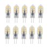 10 Pack G4 2835 LED Bulb Transparent Led Lamp Plug In Light Bulb AC220V for Camper Cabinet