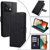 Чехол-кошелек с откидной крышкой для Redmi Note 14 13 12 11 10 10S 11S 12S 14C 13C 12C 10C Poco F3 X4 GT X5 F5 X6 M6 Чехол из искусственной кожи с кнопками и слотом для карт, кобурой, бампером