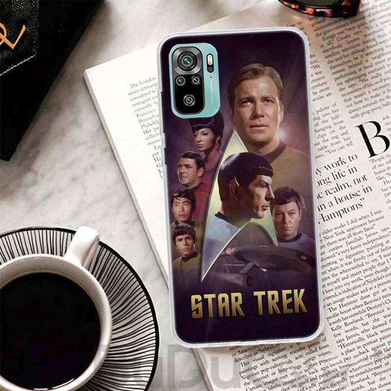 Чехол Star Movie T-Trek для Xiaomi Redmi Note 10 9S 9 8T 8 Pro 7 5 Mi 9T 10T 11T 12T 11 12 Lite 12X A3 A2 A1 Печать Coque