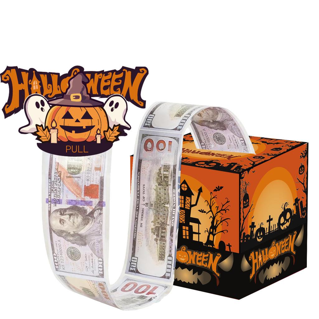 Gift Halloween Box Scene With Pumpkin Cat Castle Design For Festival Decor
