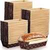 Party 25Pcs Baking Disposable Rectangle Cake Liner Paper Loaf Pans Bread Tray Toast Box