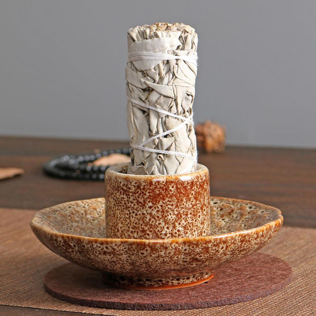 Держатель для шалфея, декоративная свеча, горелка Palo для стола, гостиной, офиса, подарок