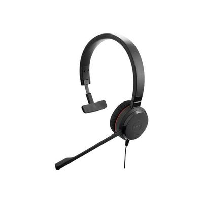 Монопроводная гарнитура - Jabra - Evolve 30 II - Сертифицирована для Microsoft Teams - Микрофон с шумоподавлением - USB-C