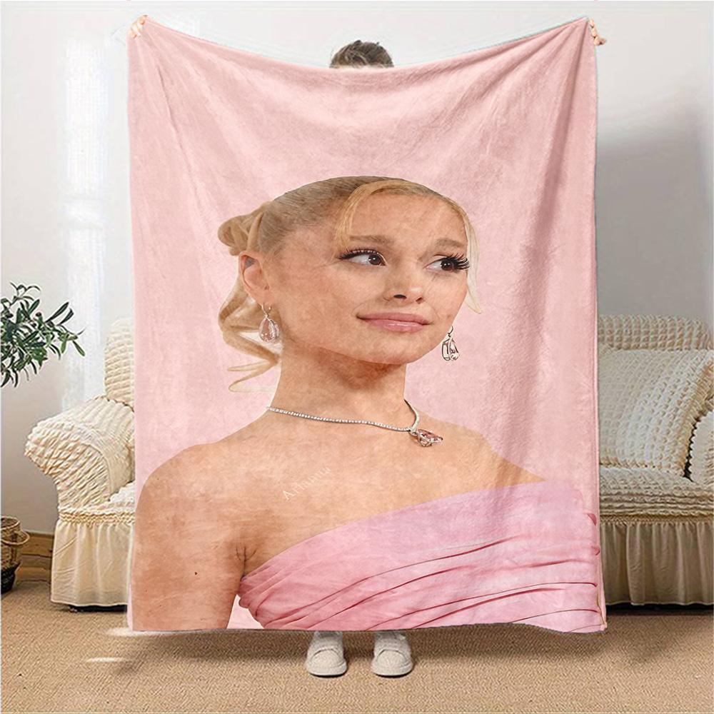 Pink Dress Elegance Blanket Soft Throw Blanket For Home Bedroom Bed Sofa Travel Office Solid Christmas Blanket