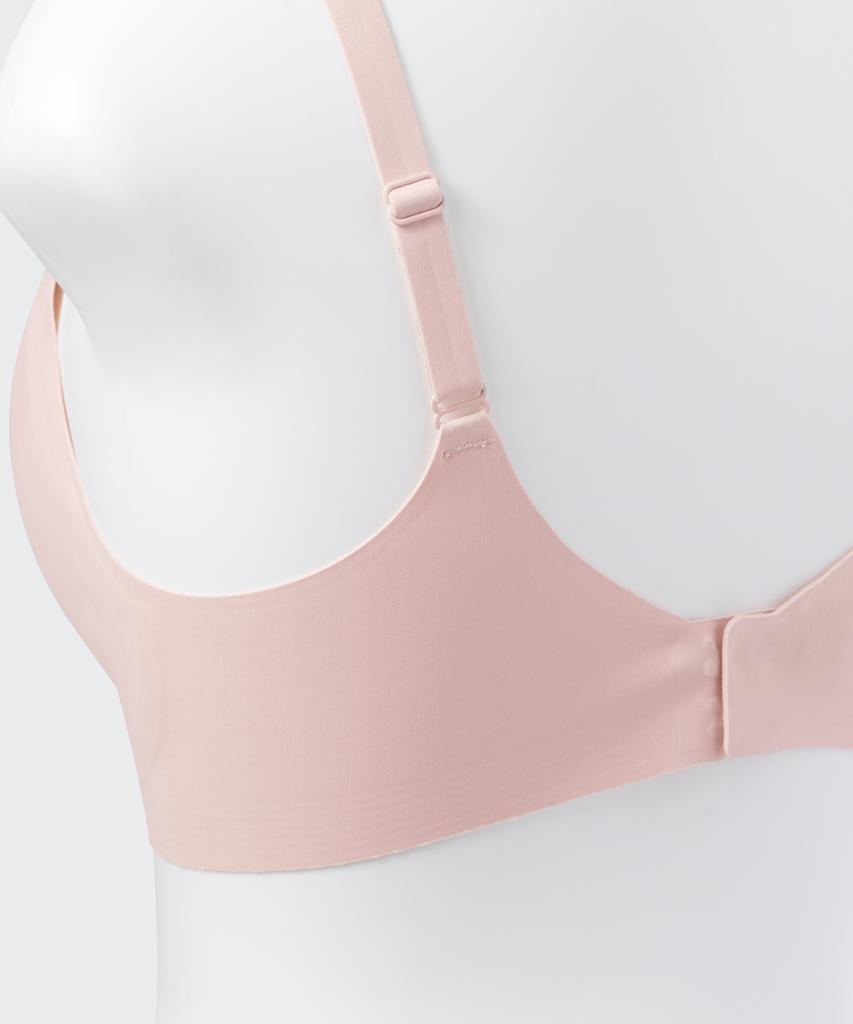 MUSINSA STANDARD WOMAN Женский бесшовный бюстгальтер с легким объемом [Розовый]