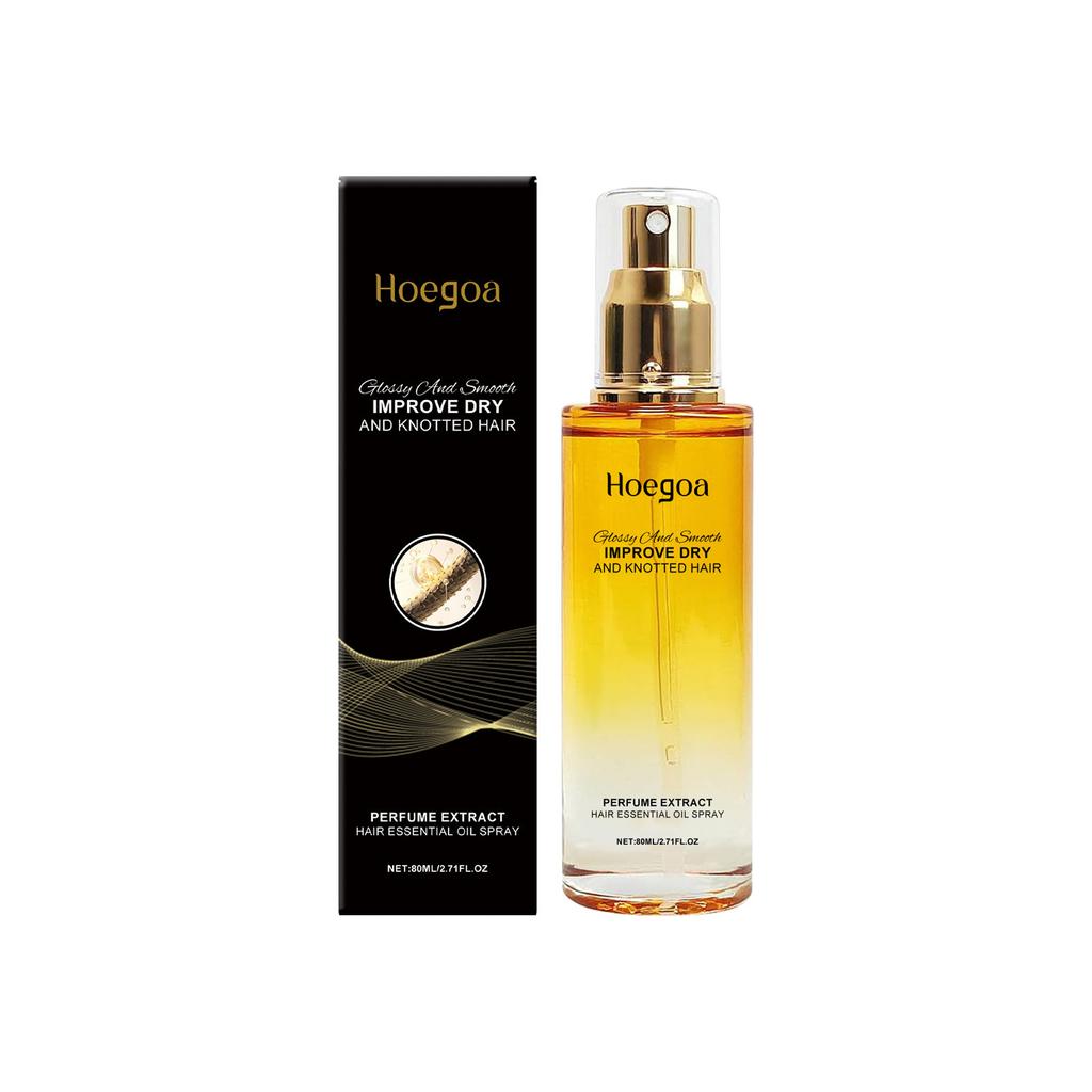 Hair Smoothing Serum Oil, Gentle Nourishing, Silky Hair, Lightweight Daily Hair Treatment, Anti-Frizz Argan Oil