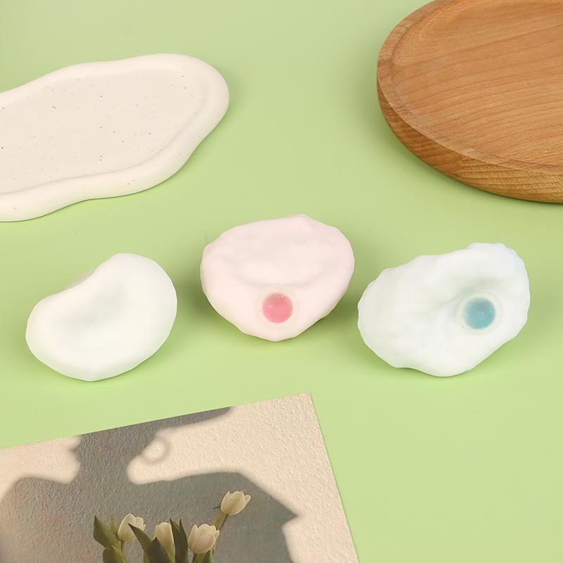 Мультяшная имитация молочного аромата жемчужно-снежная кожа ручной работы сжимаемый мячик игрушка для снятия стресса