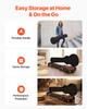 VEVOR Electric Guitar Hard Case, 1080 MM, Wooden Hard-Shell Protective Carrying Case with Lock Latch, Sponge Lining, Keys, Accessory Compartment