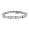 S925 Sterling Silver Moissanite Tennis Bracelet Versatile Premium Sense Shining Jewelry