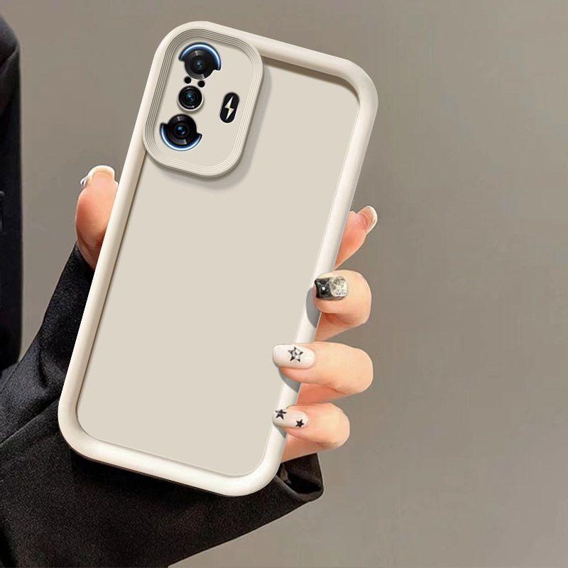 Чехол для Poco F3 GT Чехол для телефона Xiaomi Poco F3 GT Чехол poco f3 GT Защита от падения Роскошный Конфетный Матовый Мягкий Чехол
