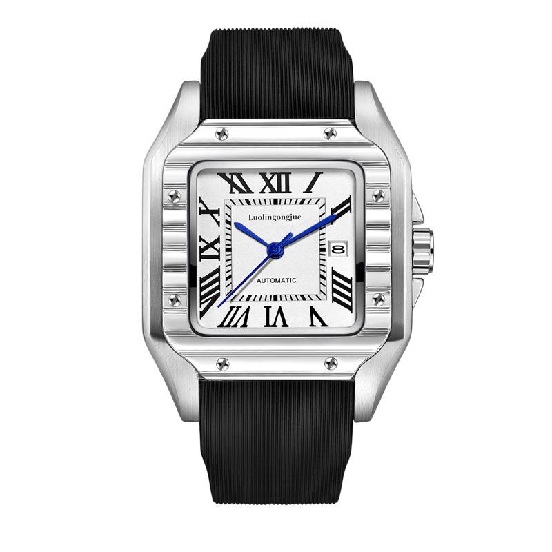 Santos Striped Duke of Lorraine 1982 Автоматические механические мужские часы