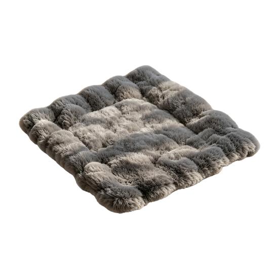 Cozy Pet Bed for Cats Faux Fur Mat, Soft Warm Cat Sleeping Pad with Non-slip Bottom, Plush Mat Kennels Self-Warming Fuzzy Dogs Cats, Machine Washable