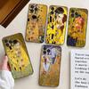 Чехол для телефона K-Kiss G-Gustav K-Klimt, силиконовый, мягкий, для IPhone 17 16 15 14 13 12 11 X XR Plus Pro Max Plus