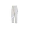 Swoosh Woven Pants With Logo Print, Casual Straight-Leg Loose-Fit Men Bottoms Grey DX0595-072