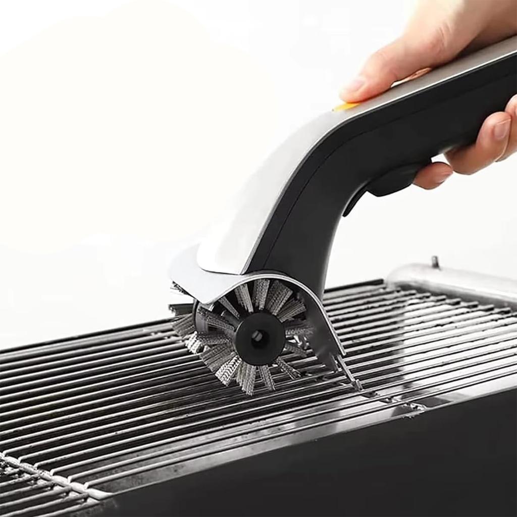3000mAh Stainless Steel Electric Grill Cleaning Brushes Easy To Clean Power Cleaner Scrubber Multifunctional for Outdoor Camping