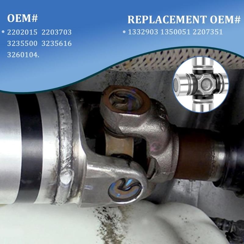 Металлический передний приводной вал U-образный шарнир для General 1000 900 800 700 570 500, обеспечивающий высокую совместимость и простую установку