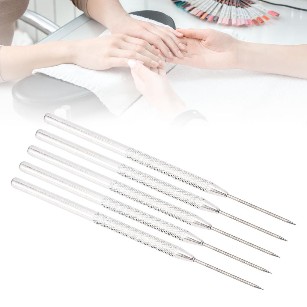 5 шт. Инструмент для дизайна ногтей Ручка для доттинга ногтей Профессиональная ручка для тиснения ногтей для начинающих и профессионалов