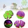 Ball Saucer Flying Deformation Bouncing Music Lights Kid Toy Pet Outdoor