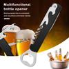 Открывалка для бутылок 3-в-1, дизайн, прочный винный штопор, открывалка для пива из нержавеющей стали с резаком для домашней кухни
