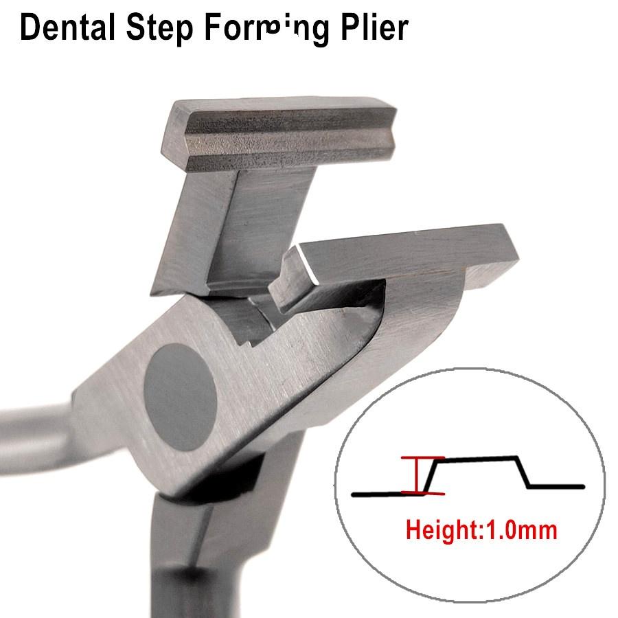 1 шт. Стоматологическая ортодонтическая проволока, ступенчатая форма, плоскогубцы, щипцы для изгиба проволоки, стоматологический лабораторный лабораторный инструмент