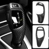 Текстура из углеродного волокна для BMW F30 F10 F15 F07 F20 F21 F22 F32 F34 F35 5GT рамка панели переключения передач автомобиля крышка ручки переключения передач отделка головы