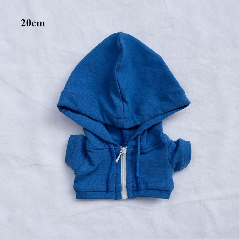 Милые Толстовки Ручной Работы, Повседневная Одежда, Топы для Кукол, Толстовки, Наряды для Хлопковых Кукол 10/20см