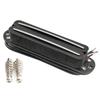Musiclily Pro Alnico 5 Hot Rails Хамбакер Super для Stratocaster Электрогитары Черный Звукосниматель Single-Size, 13.2K Дисторшн, Гитар,
