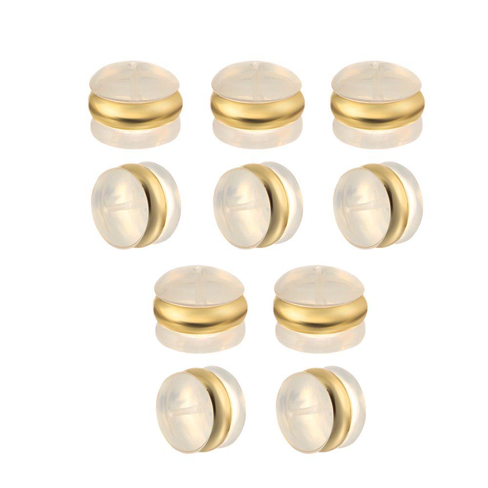 10 шт. Аксессуары Запасные части Серьга Силиконовые Заглушки для Ушей Пусеты Пусеты Резиновая Задняя часть для Серег