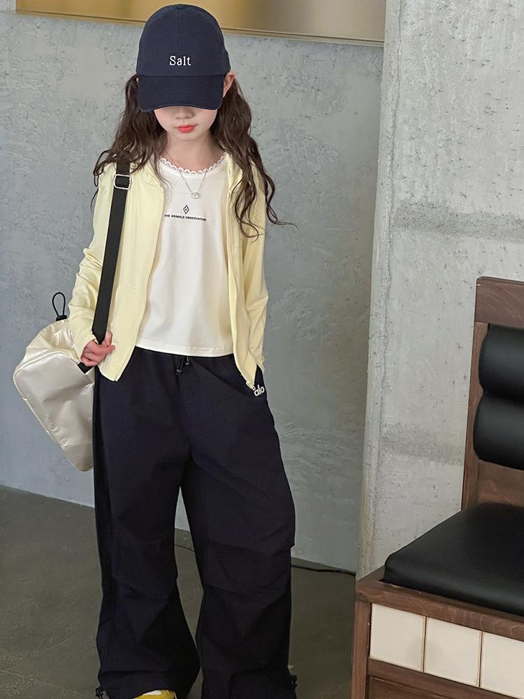 Girls' Lightweight Jacket Summer Thin Version