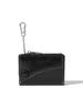 Le Masque Dot Saddle Keychain Coin Zipper Business Card Holder Card Wallet (4 Colors)