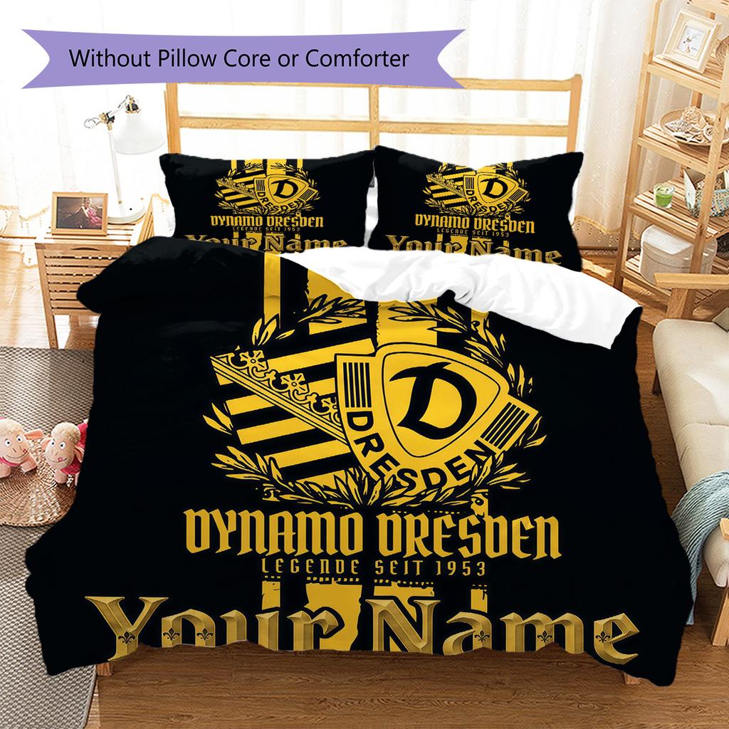 Custom Name Dynamo Dresden Legend Bedding,Quilt Set Quilt Cover Pillowcase Home Birthday Gift (1 * duvet cover + 2 * pillowcase, without core)