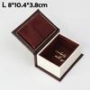 Creative Book Shape Jewelry Storage Box Mini Flip Cover Ring Box Vintage Pendant Box for Valentine's