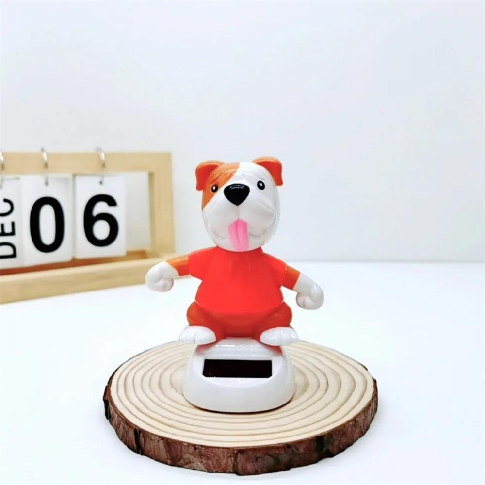 Горячая Солнечная Энергия Автомобильные Украшения Интерьера Кукла Животное Фигурка Качающаяся Модель Автомобильная Панель Приборов Украсить Детские Подарки Игрушка Новинка