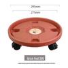 Universal Wheel Flower Pot Base with Mobile Tray Roller