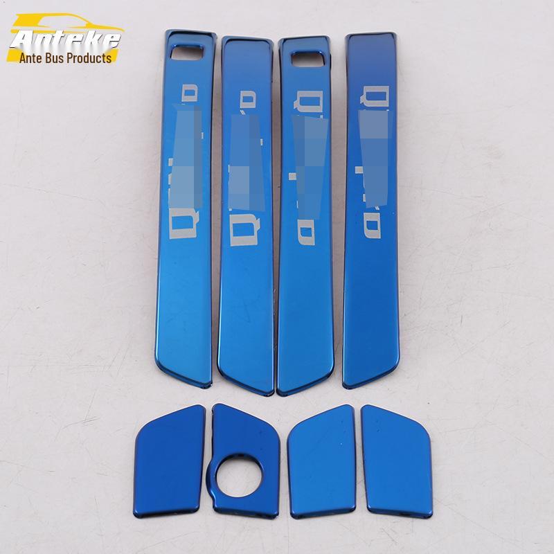 18 Qin Car Door Handle Stainless Steel Trim & Armrest Modification