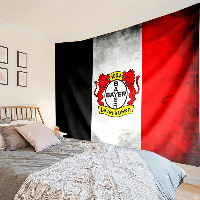 1PC Bayer Leverkusen Crest Tapestry Hanging for Bedroom,Livingroom, Playroom,Decor Art Room Wall Tapestry Holiday and Birthday Gifts