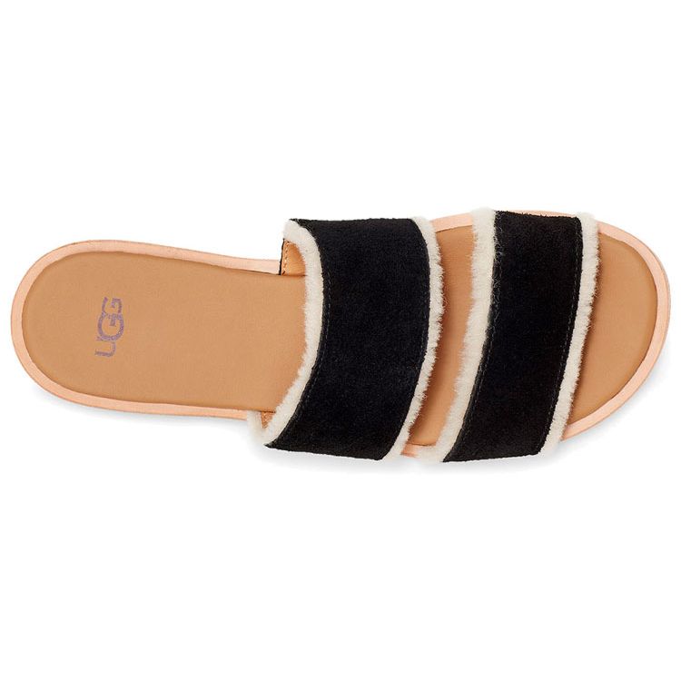 UGG Comfortable Versatile Lightweight Casual Fashion Sandals Women Sandals Black 1110984-BLK