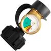 DOZYANT Propane Tank Gauge Level Indicator Leak Detector Gas Pressure Meter Universal for RV Camper, Cylinder, BBQ Gas Grill, Heater and More